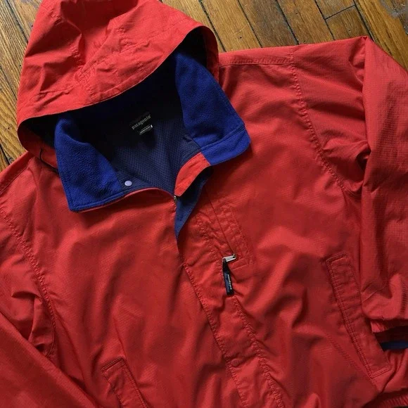 Vtg 90s Patagonia Shelled Synchilla Ski Parka Rain Jacket Vtg 90s Patagonia Shelled Synchilla Ski Parka Rain Jacket